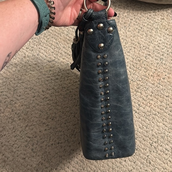 Cynthia Rowley Studded Leather Hobo - Picture 4 of 12